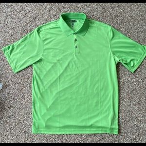 NEW Pebble Beach Performance Golf Polo Men's XL Green